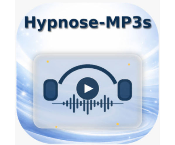 Frau mit Kopfhörern entspannt